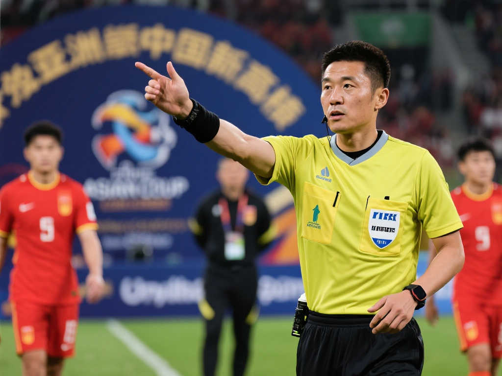亚洲巅峰，中国荣耀！官方确认：马宁主哨本届亚洲杯决赛